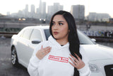 Embroidered A/L White HOOD-e